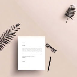 Create a cool, simple, and aesthetic background that is suitable for writing