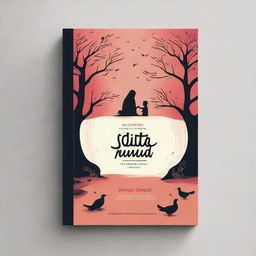 Create a book cover design with the title 'Cinta seperti misteri terselubung pada suatu zaman, mengendap-ngendap di balik penampilan dan menjadikan hati sebagai sarangnya'