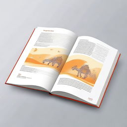 Create a book page design featuring the quote: 'jangan buat diri kamu menjadi orang yang pertama'