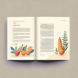 Create a book page design featuring the quote: 'jangan buat diri kamu menjadi orang yang pertama'