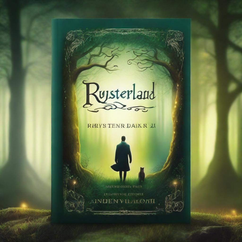 Create a book cover for a novel titled 'Rysterland'