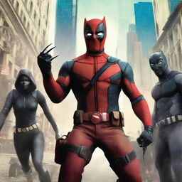 An epic adventure where Wolverine, Deadpool, and Black Panther chase a dangerous drug lord camouflaged with members of the powerful CJNG cartel