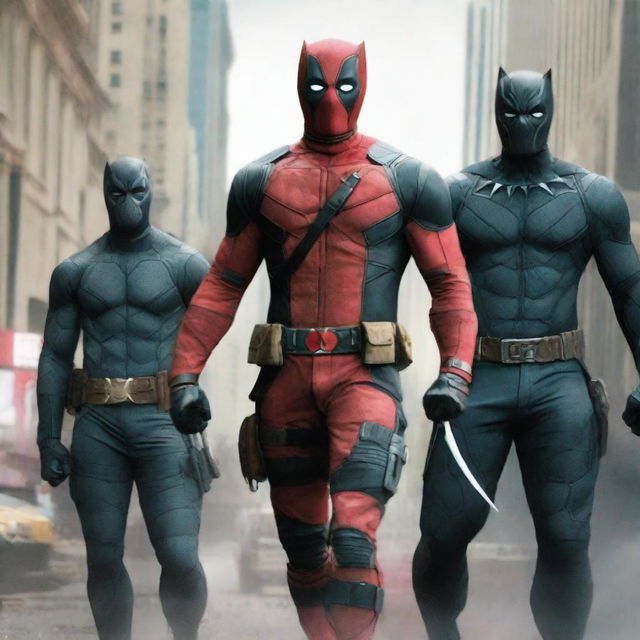 An epic adventure where Wolverine, Deadpool, and Black Panther chase a dangerous drug lord camouflaged with members of the powerful CJNG cartel