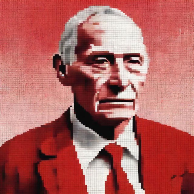 Create a 100 by 100 pixels image of Janusz Radzivil, featuring clear and recognizable details within the limited pixel dimensions