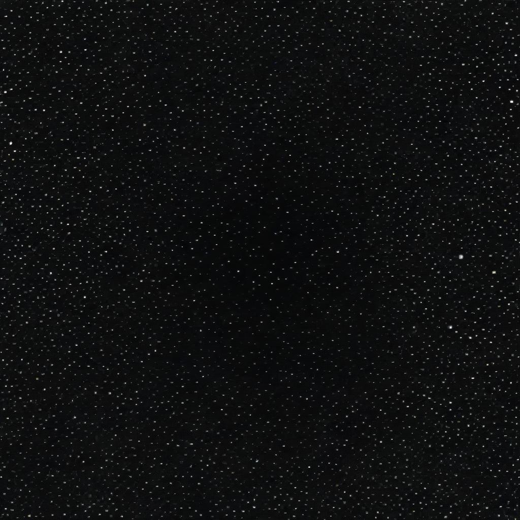 A mesmerizing image of stars on a black background, gradually disappearing towards the center of the picture, creating a sense of depth and mystery