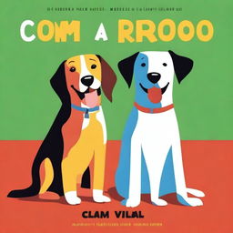 A book cover titled 'Como educar a tu perro' by Diego Vidal