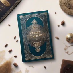 Create a captivating book cover for the novel titled 'Cermin Takdir'