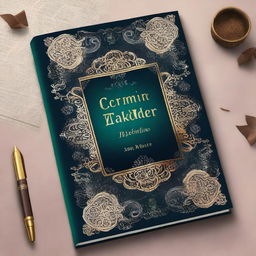 Create a captivating book cover for the novel titled 'Cermin Takdir'