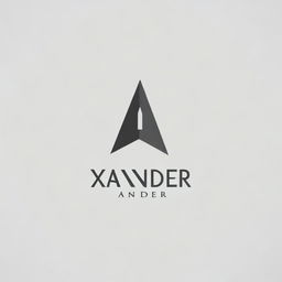 Create an image featuring a logo with the text 'XANDER'