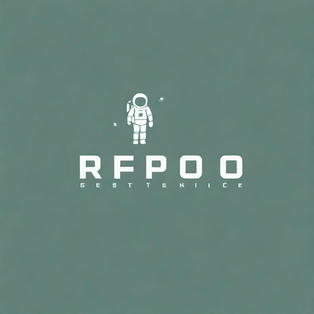 Create an image featuring a logo with the text 'REPCO' and an astronaut