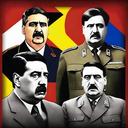 A YouTube thumbnail featuring Venezuelan President Nicolás Maduro and Adolf Hitler