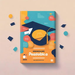 Create a book cover with the title 'Pendampingan Literasi Keuangan dengan pengenalan Financial Technology untuk Santriwan Pondok Pesantren Bahrul Maghfiroh Malang'