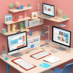 An image showcasing a Tinkercad workspace