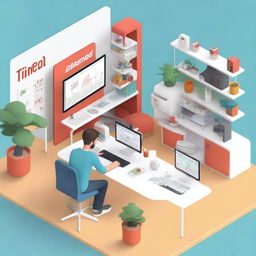 An image showcasing a Tinkercad workspace