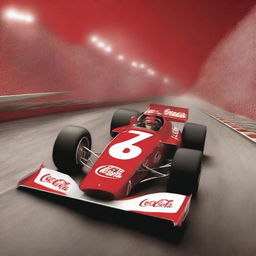 Create a movie poster for 'Bottle Rockets! A dramatic retelling of the 2005 Coca Cola 600'