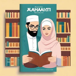 Create a book cover for a novel titled 'Cahaya Hati'