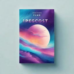 Create a future book cover with a masterpiece and unique look