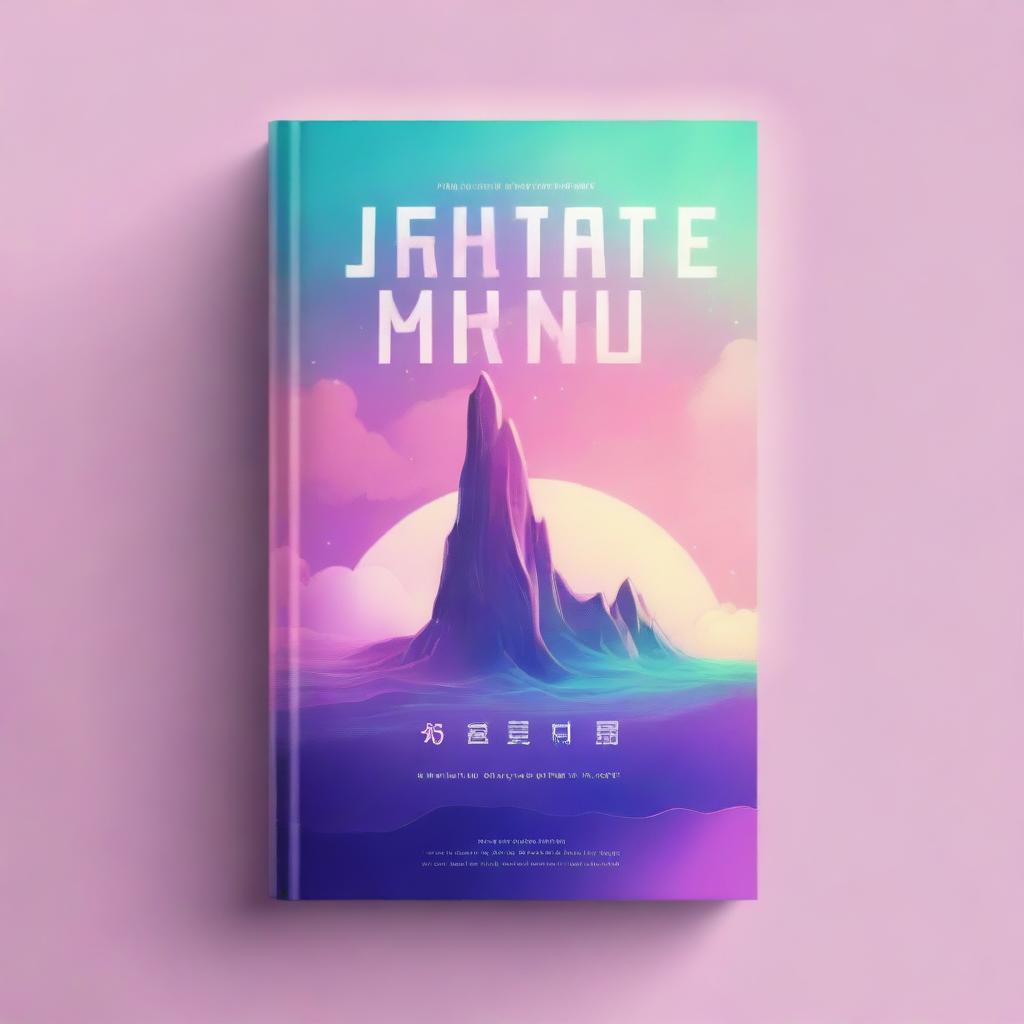 Create a future book cover with a masterpiece and unique look