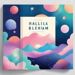 Create a future book cover with a masterpiece and unique look