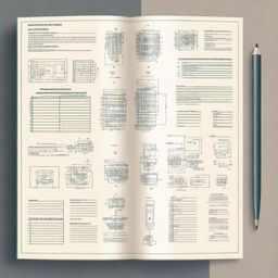 Create a book cover for a technical drawing book titled 'Gambar Teknik Listrik'