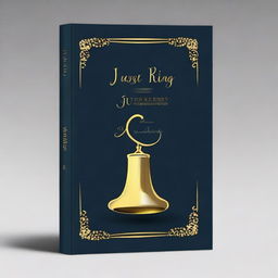 A book cover design featuring the title 'Just Ring Justin' prominently displayed