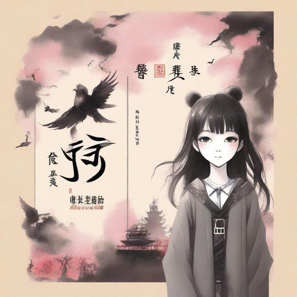 Design a book cover for the book entitled '黑巫师行为观察报告'