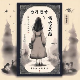 Design a book cover for the book entitled '黑巫师行为观察报告'