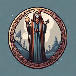 An icon representing the sorcerer class in Dungeons & Dragons