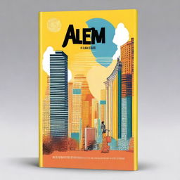 Design a book cover for the title 'Além da Zona'