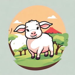 Buat desain kaos dengan tema juragan kandang kambing