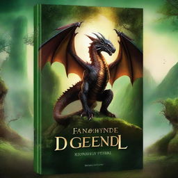 Create a novel book cover with the title 'Fantasy Legend'