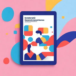 A sleek and trendy ebook cover showcasing 'K-Internship Insights: Navigating Work Opportunities in Korea'