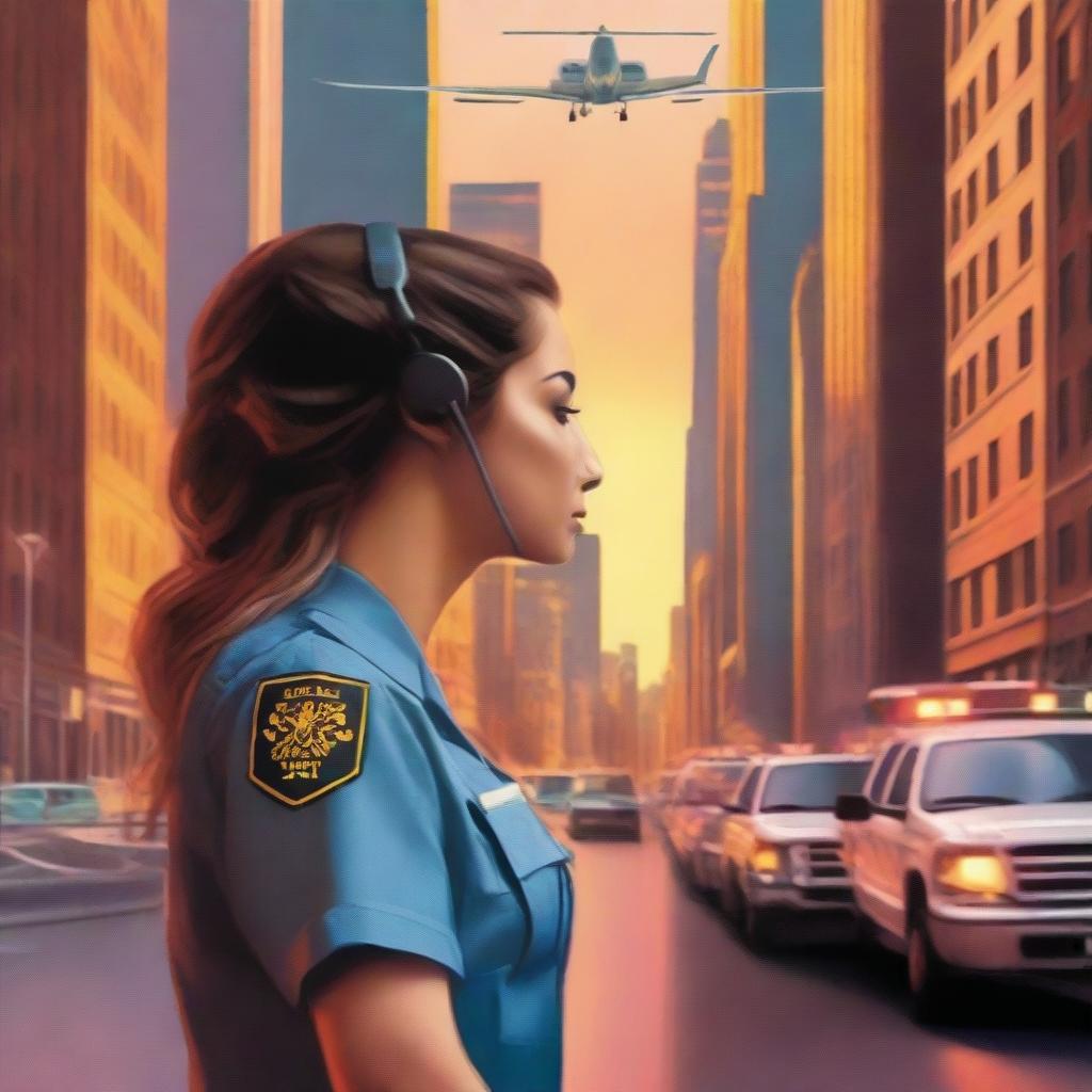 A captivating novel cover for a romance novel featuring an EMT and a 911 dispatcher