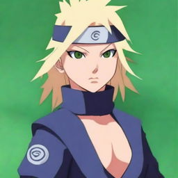 Create an image of a descendant of the Senju clan and one of the Sannin of the Hidden Leaf