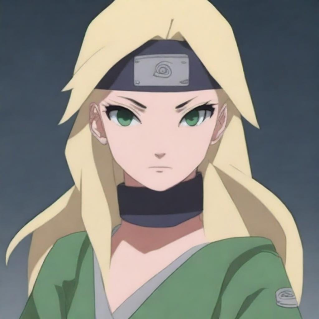 Create an image of a descendant of the Senju clan and one of the Sannin of the Hidden Leaf