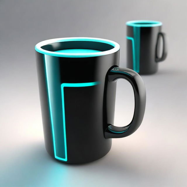 Design an unusual piece of merchandise for a coffee shop