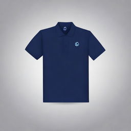 A polo shirt design featuring the 'RJS GROUP' logo on the right chest