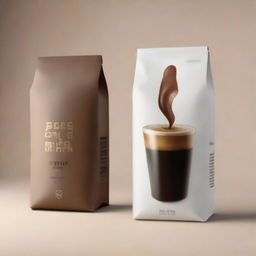 Create the most unusual packaging for coffee that is like nothing else in the world