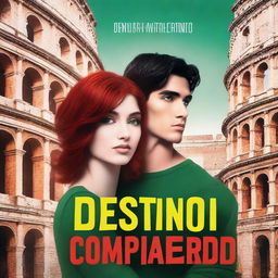 Create a book cover for a novel titled 'Destino Compartido'