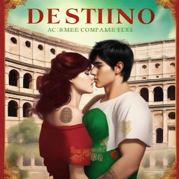 Create a book cover for a novel titled 'Destino Compartido'