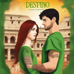 Create a high-quality book cover for a novel titled 'Destino Compartido'