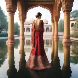 The cover features a grand Indian mansion with lush gardens, symbolizing the family's wealth and prestige