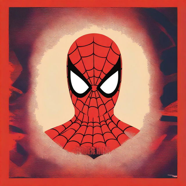 A minimalist movie poster for Spider-Man: Across the Spider-Verse