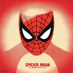 A minimalist movie poster for Spider-Man: Across the Spider-Verse