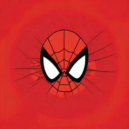 A minimalist movie poster for Spider-Man: Across the Spider-Verse