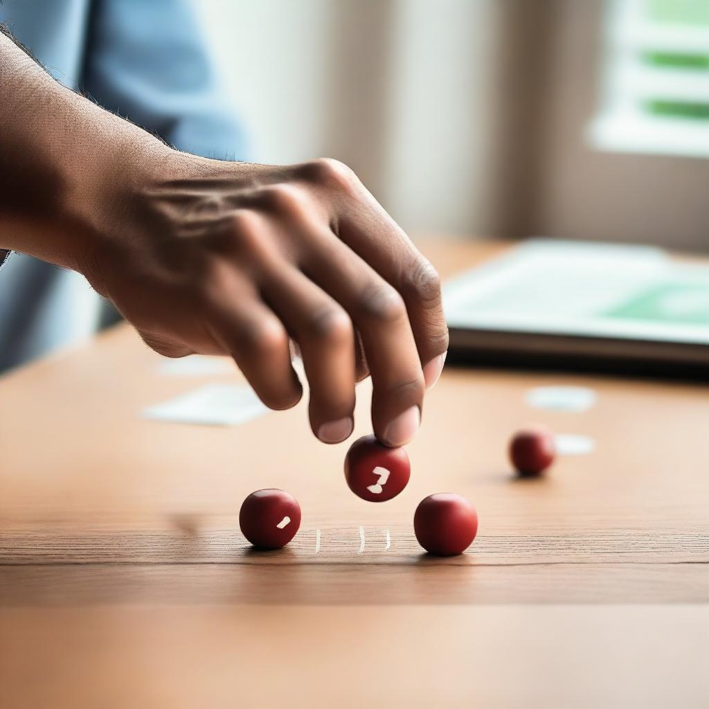 A person confidently playing tic-tac-toe (3 en raya) and always winning