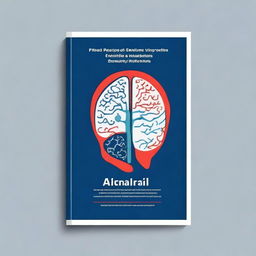 Create a book cover for a PhD thesis titled 'Predicting Post-Operative Cognitive Functioning for Patients with a Primary Brain Tumor'