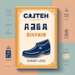 Create a cover for a Dutch grammar book featuring artistic fonts displaying the title 'Dutch Grammar Book' in both Chinese and Dutch