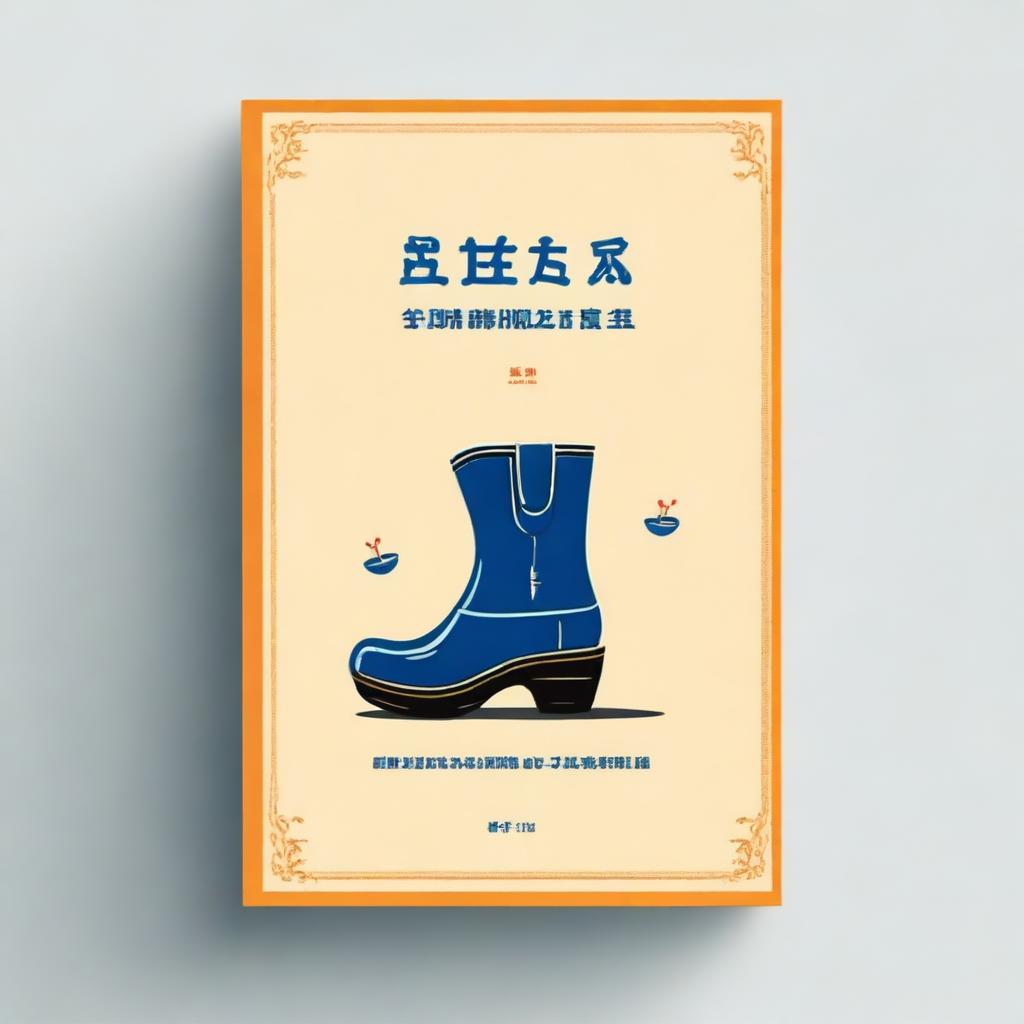 Create a cover for a Dutch grammar book featuring artistic fonts displaying the title '荷兰语法书'