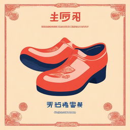 Create a cover for a Dutch grammar book that features iconic Dutch clogs